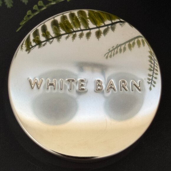 BBW Snowflakes & Cashmere White Barn Bath & Body Works 3 Wick Candle - Picture 8 of 10